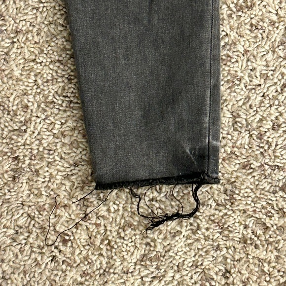 PacSun Ankle Jeggings - Light Black Distrusted- Super Stretch - Size: 23: EUC - Picture 6 of 8